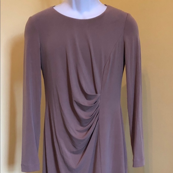 NWT Calvin Klein Taupe Dress Sz 10 - Picture 2 of 5